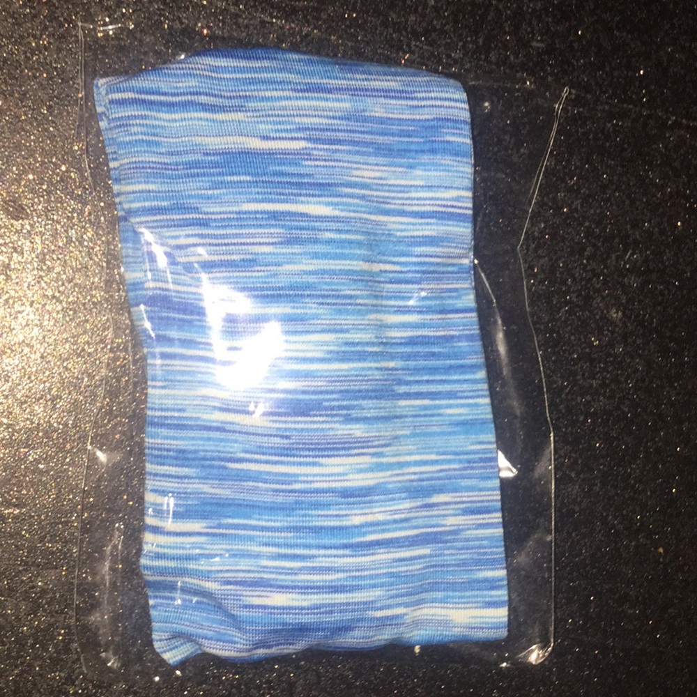 Blue head band